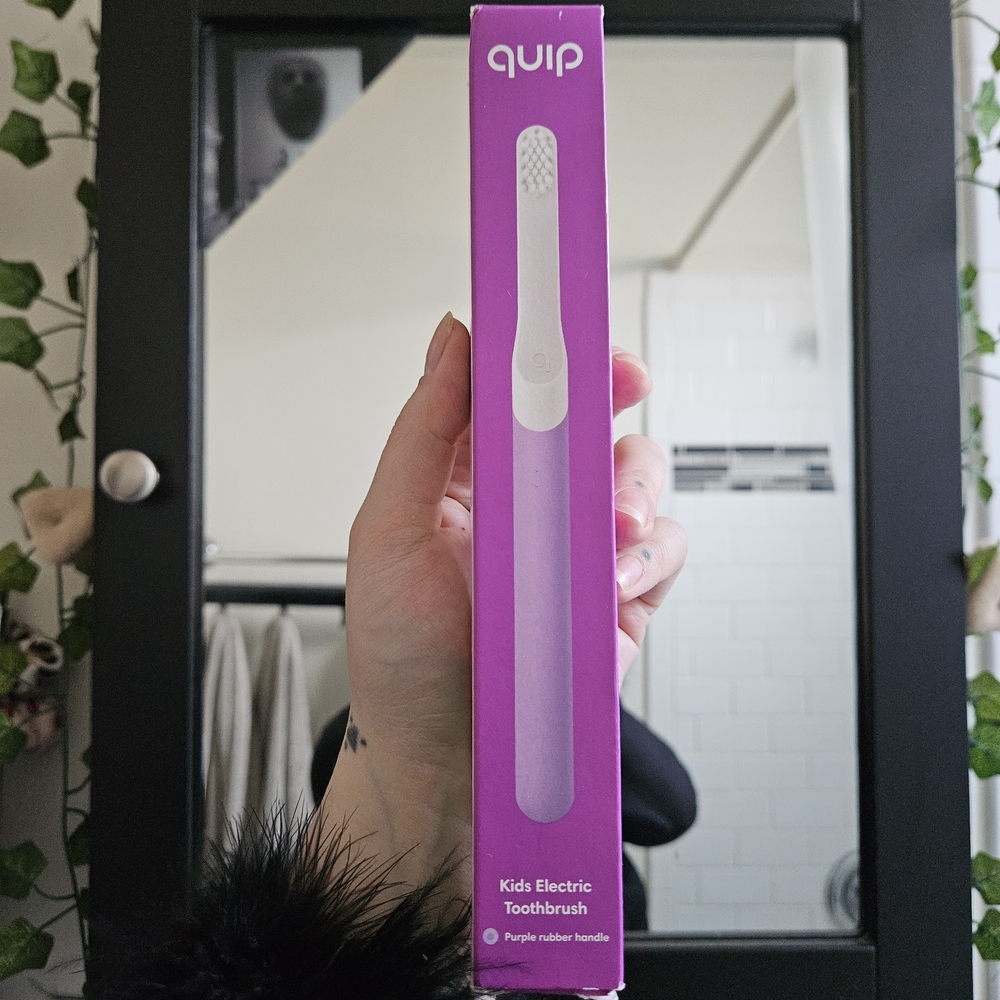 🟣BOGO quip Kids Electric Toothbrush — Purple